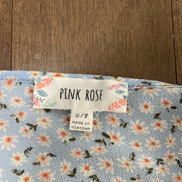 Floral tie waist blouse - Picture 4 of 4